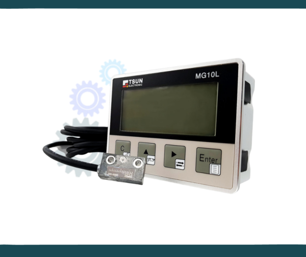 Contador digital modelo TSUN MG 10L c/ sensor magnético