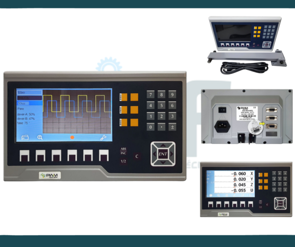 Display DRO digital LCD 3 eixos 80-220V PWM